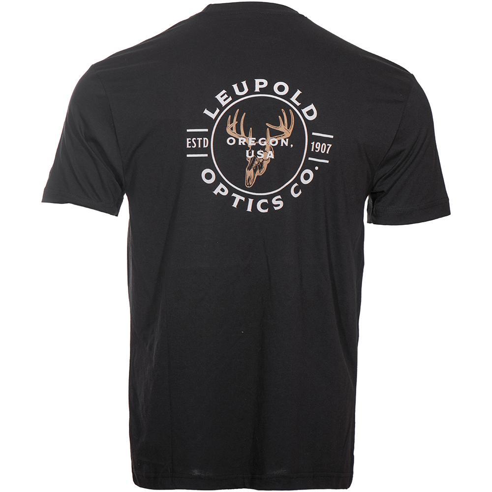 Leupold Buck Country Short Sleeve T-Shirt Black 2XL