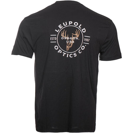 Leupold Buck Country Short Sleeve T-Shirt Black 2XL