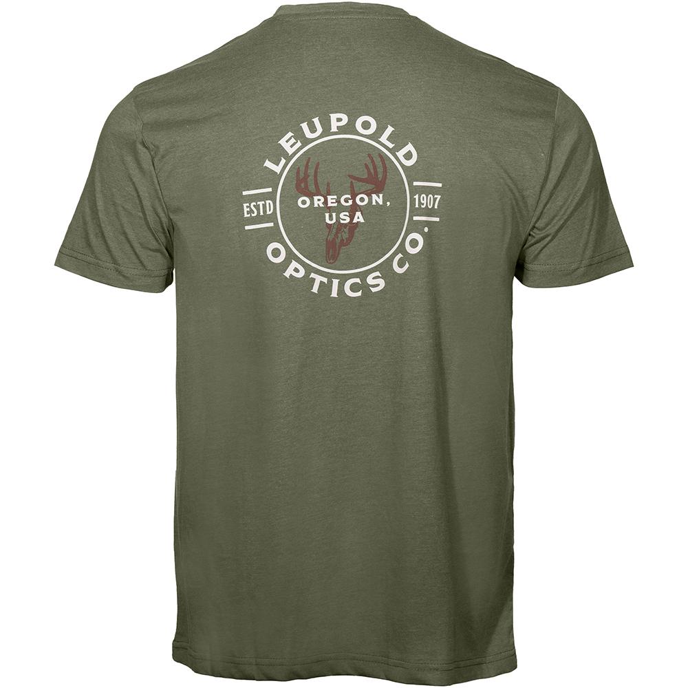 Leupold Buck Country Short Sleeve Shirt Light Olive – Size Medium
