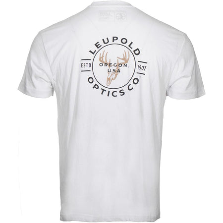Leupold Buck Country White Short Sleeve Tee XL