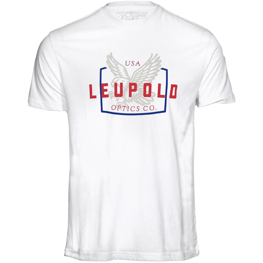 Leupold Eagle White Short Sleeve Tee Size 2XL