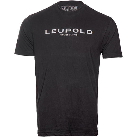 Leupold Riflescopes Branded Short Sleeve Shirt Black XL