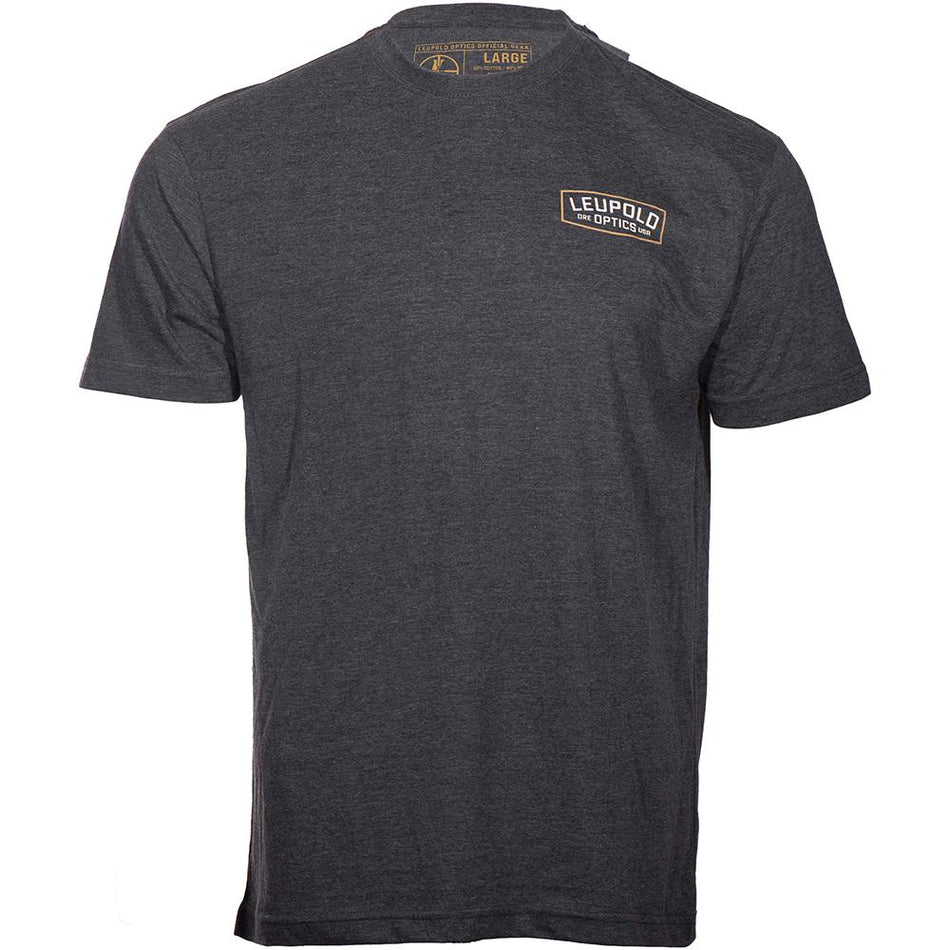 Leupold Badge Logo Short Sleeve Tee Charcoal M