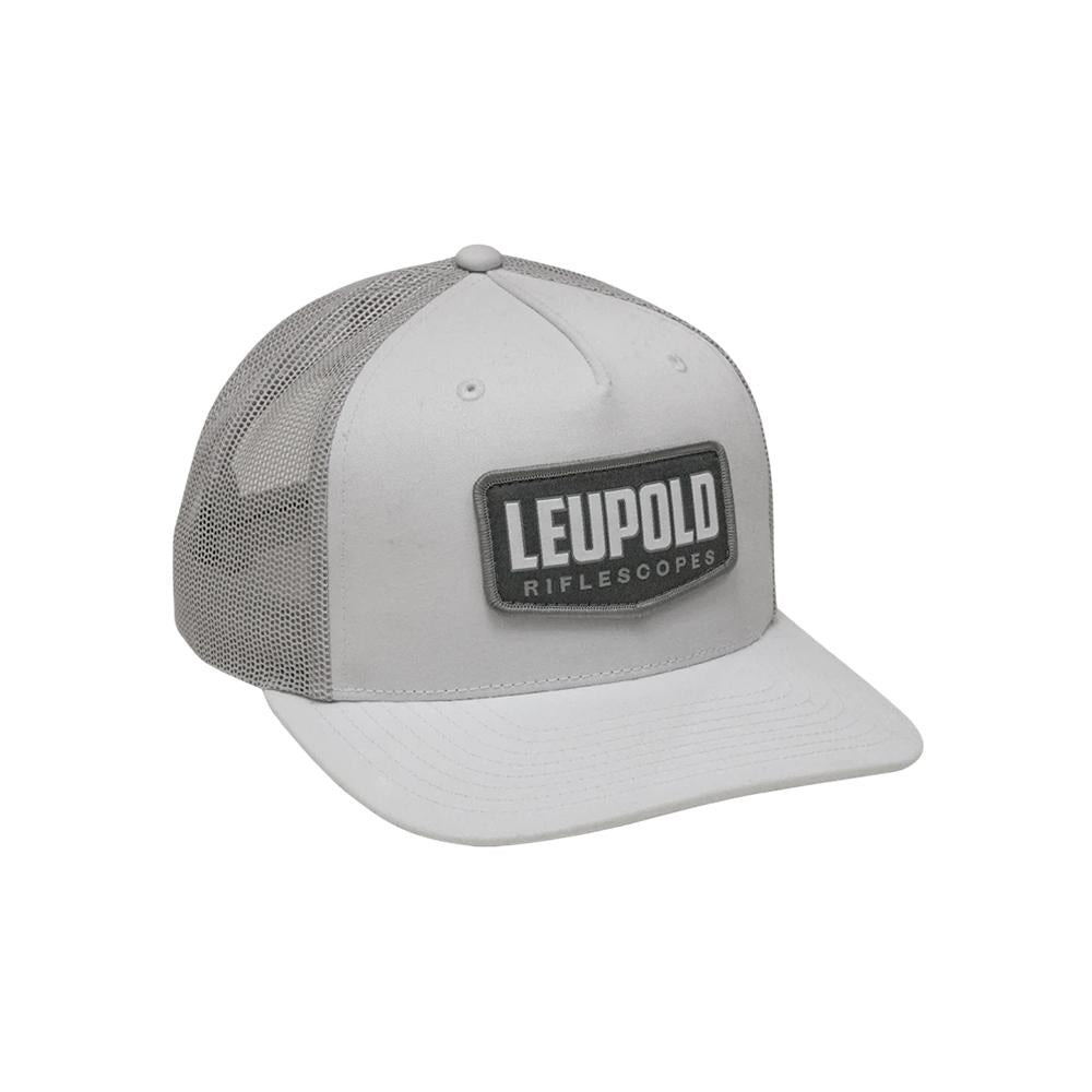 Leupold Riflescopes Trucker Cap White Snap-Back One Size Fits All