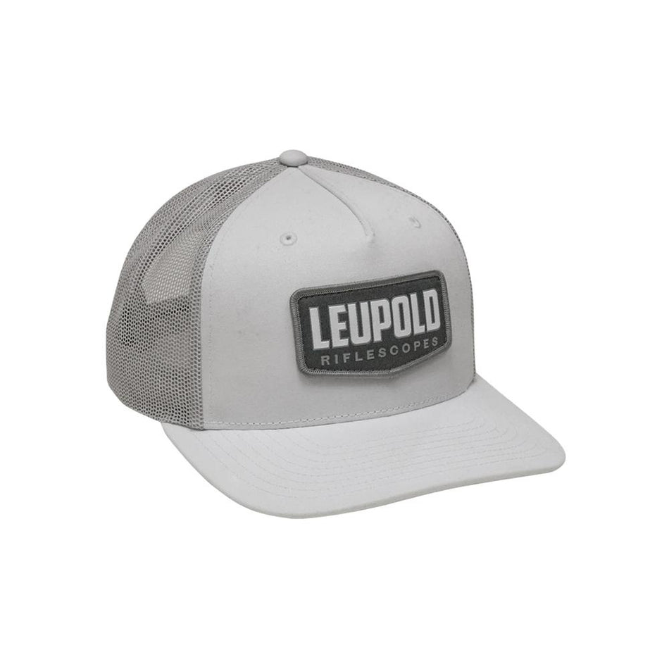 Leupold Riflescopes Trucker Cap White Snap-Back One Size Fits All