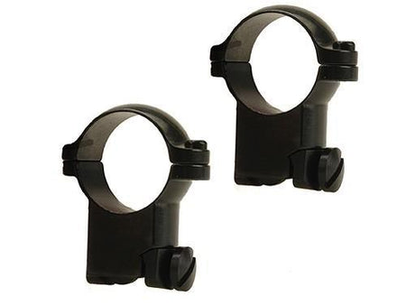 Leupold Ruger M77 Solid Steel 2-Piece Scope Ring Mounts 1 Inch Super High Matte Black