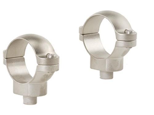 Leupold QR Quick Release 2-Piece 1" Medium Scope Rings Silver Finish