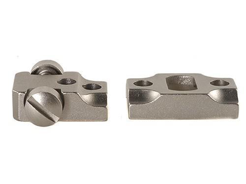 Leupold STD 2-Piece Steel Mounting Base - Remington Model 7 Silver Finish