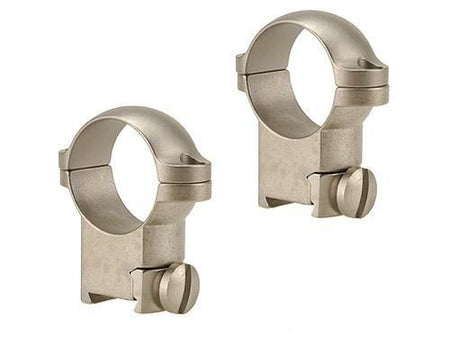 Leupold 2-Piece Solid Steel Sako Ringmounts 1" High Silver