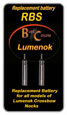 Lumenok Lighted Bolt Nock Replacement Batteries 2PK
