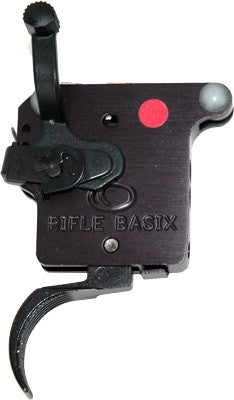 Rifle Basix Black Trigger and Safety for Rem 700 8 oz.-1.5 lb. Pull