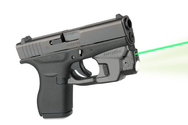LaserMax CenterFire Glock 42/43 Weapon Light & Green Laser - GripSense