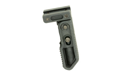 LWRC Compact Folding Vertical Grip for Picatinny Rail, Glass-Filled Nylon, Black 200-0111A01