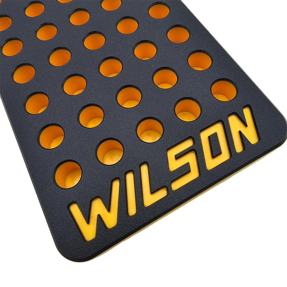 L.E. Wilson 50-Hole Reloading Case Tray .440" Black/Yellow