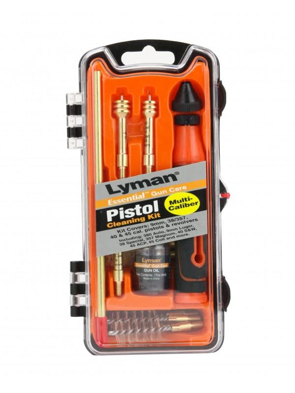 Lyman Essential Pistol Cleaning Kit 9mm .40 S&W and .45 ACP