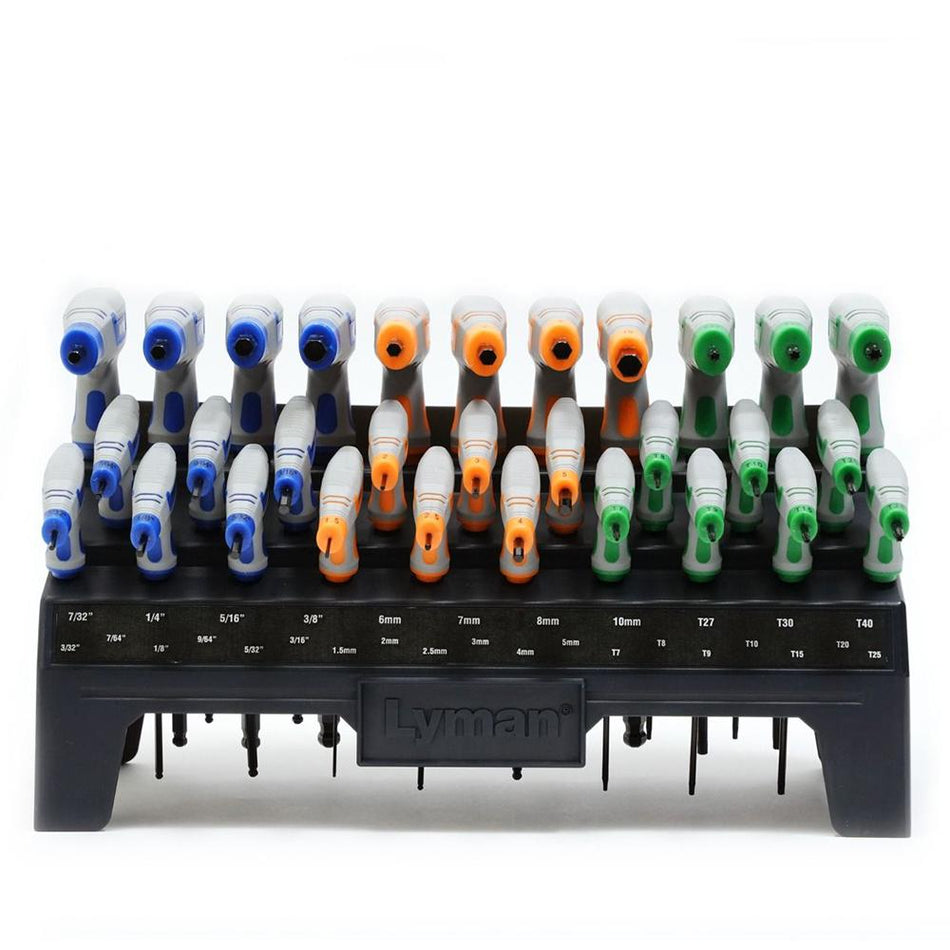 Lyman Heritage 30pc T-Handle Hex & Torx Set