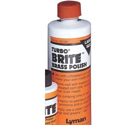 Lyman Turbo Brite Case Brass Polish 16 oz Bottle