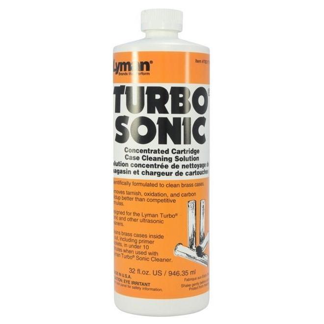 Lyman Turbo Sonic Ultrasonic Case Cleaner Solution - 32 Ounce