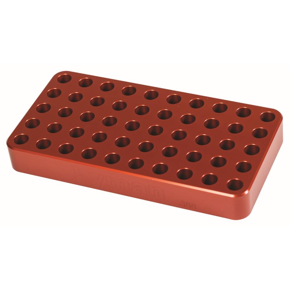 Lyman Deluxe Aluminum Loading Block .388" Hole for Small Rifles