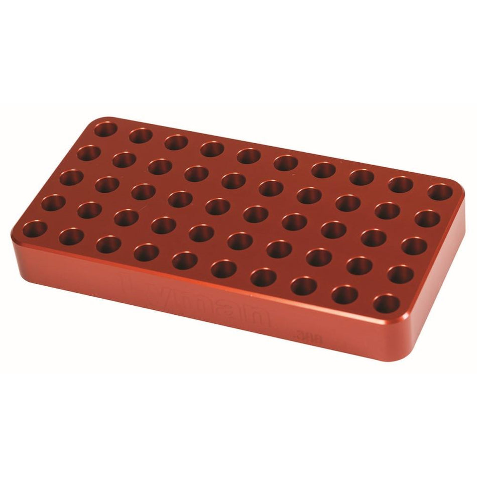 Lyman Deluxe Aluminum Loading Block .388" Hole for Small Rifles