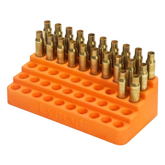 Lyman Bleacher Reloading Block .485 Hole Fits Multiple Rifle Calibers 50 Rounds