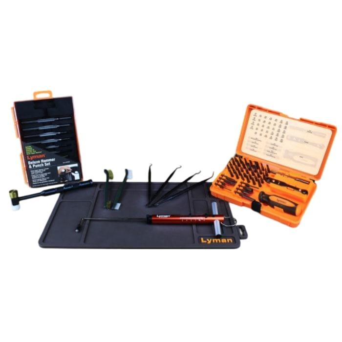 Lyman Essential Gun Maintenance Kit with Trigger Pull Gauge and Punch Set