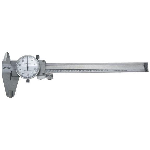 Lyman 0 to 6 Inch Stainless Steel Dial Caliper Reloading Tool