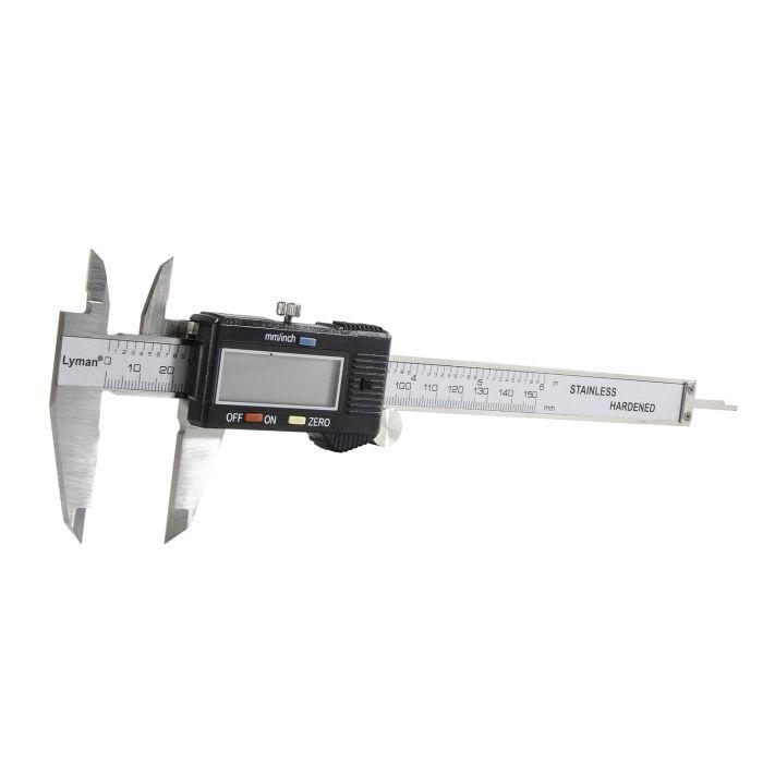 Lyman Stainless Steel Electronic Caliper - Digital Reloading Tool