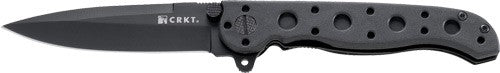 CRKT M16-01KZ Folding Knife 3" Fine Edge Spear Point Black Blade
