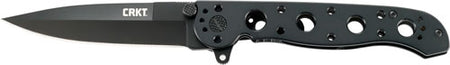 CRKT M16-03KS Folding Knife 3.5" Plain Edge Black Spear Point Stainless