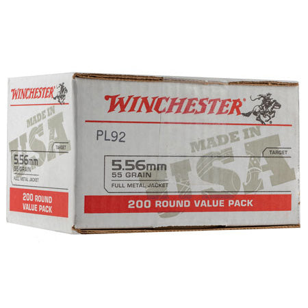 Winchester 5.56x45mm NATO WM193200 USA Full Metal Jacket FMJ 55 Grain