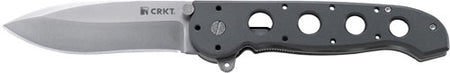 CRKT M21-04G Black Titanium Nitride 3.875" Spear Point Folder G10 Handle