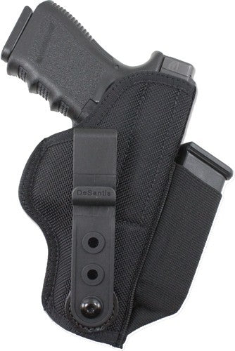 DeSantis Tuck-This II Ambidextrous Black Nylon IWB Holster S&W Bodyguard .380