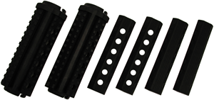 MFT AR15/M16 6-Inch Four-Sided Rail Handguard Black Polymer