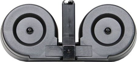 Iver Johnson AR15 223 Remington 100rd Drum Mag Black Clear Polymer