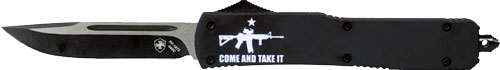 Templar Knife Slim Out-the-Front Come and Take It AR 3.1" DP Blade