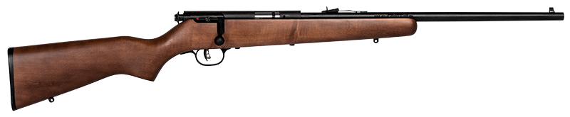 Savage Arms 60702 Mark I G Youth 22 Long/Short/LR Single-Shot 19" Rifle - Satin Brown Wood Stock, Right Hand