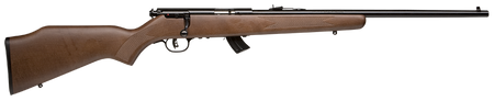 Savage Arms 20700 Mark II G Full-Size .22 LR 10+1 Rifle, 21" Barrel, Satin Brown Wood Stock, Right Hand
