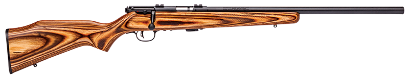 Savage Arms 25700 Mark II BV 22 LR 5+1 21" Heavy Barrel Bolt Rifle, Laminate Stock, Right Hand
