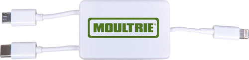 Moultrie Gen3 Smartphone SD Card Reader 3 Dongles Lightning USB-C Micro USB