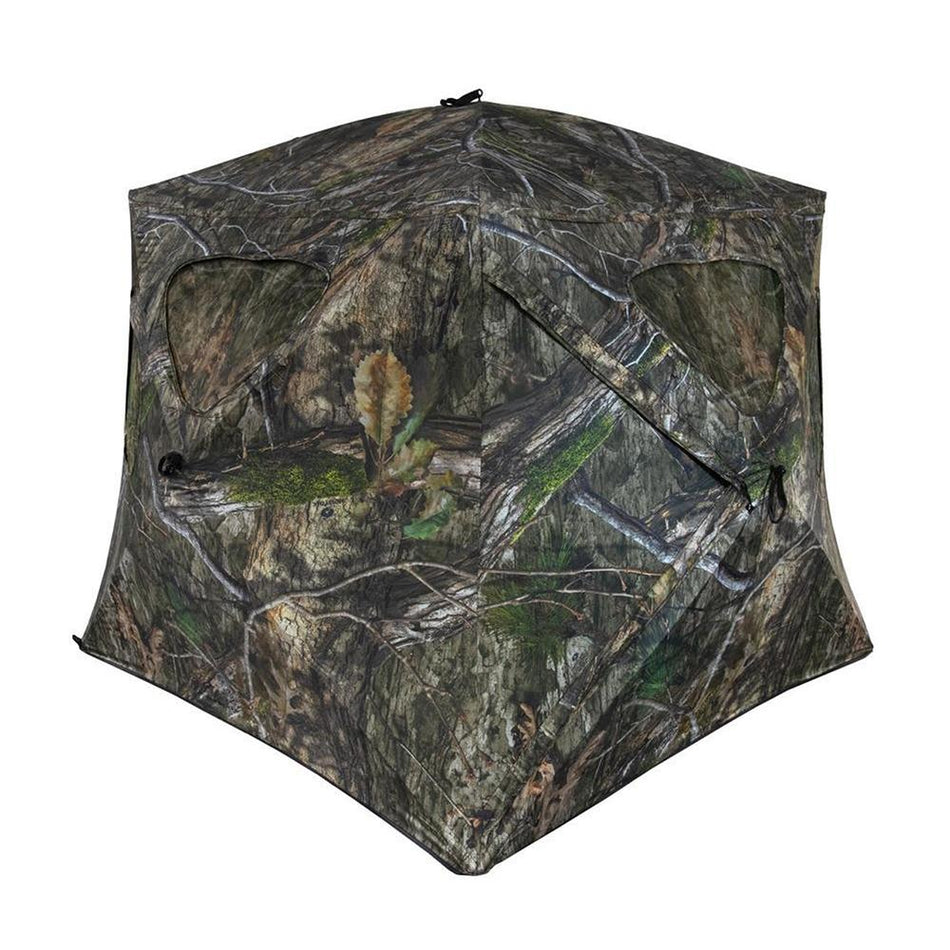 Ameristep Silent Brickhouse Wide-Bottom Hub Blind Mossy Oak Country DNA XL