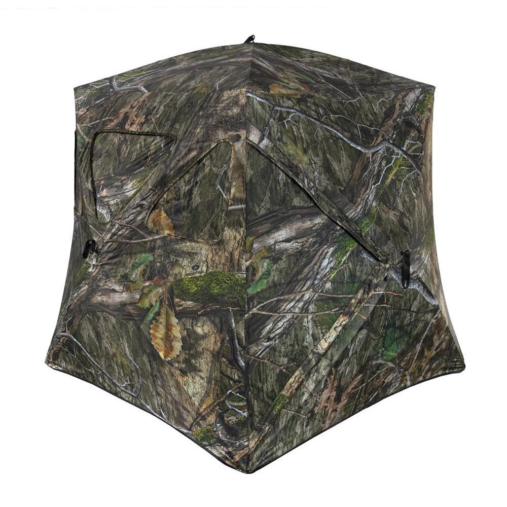 Ameristep Care Taker Run & Gun Wide-Bottom Hub Blind - Mossy Oak Country DNA XL