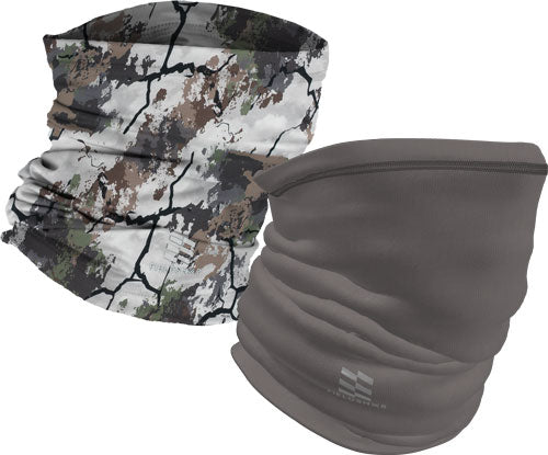 Mobile Cooling Neck Gaiter Black Camo and Morel 2-Pack OSFM