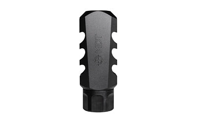 MDT 103636-BLK Elite Muzzle Brake, .223 Rem/556 NATO, 1/2-28, Nitride Finish, Black