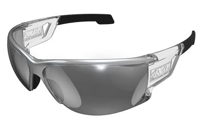 Mechanix Wear VNS-11AD-PU Type-N Safety Eyewear, Black Frame, Silver Lens