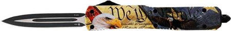 Templar Knife Slim Out-the-Front Eagle 3.1" Dagger Black