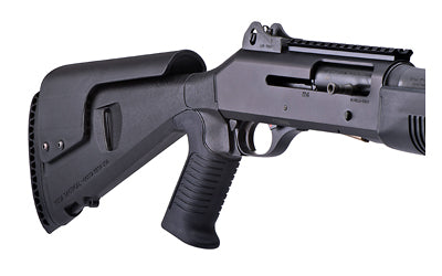 Mesa Tactical Urbino Tactical Stock, Benelli M4 12GA, Adjustable Cheek Riser, 12.5" Length of Pull, Black 90040