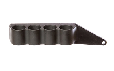 Mesa Tactical 91240 SureShell 4-Shell Left Side Saddle Carrier, Fits Mossberg 500/590A1/Mav88, 12 Ga
