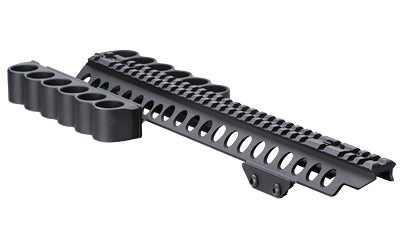 Mesa Tactical 93000 SureShell Dual 6-Shell Carrier with Picatinny Rail, Fits Kel-Tec KSG 12GA, Black