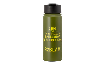 MFT M107 Howitzer Drinkware Vacuum-Insulated Flip Top Tumbler 16 oz Green